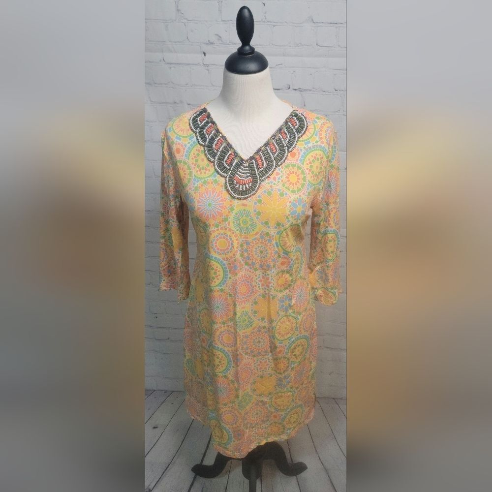 Michelle Parisou Paisley Dress size Med NWT